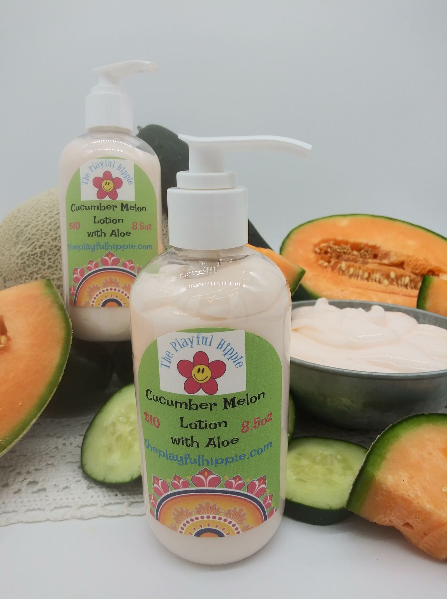 Cucumbers Melons Lotion with Aloe