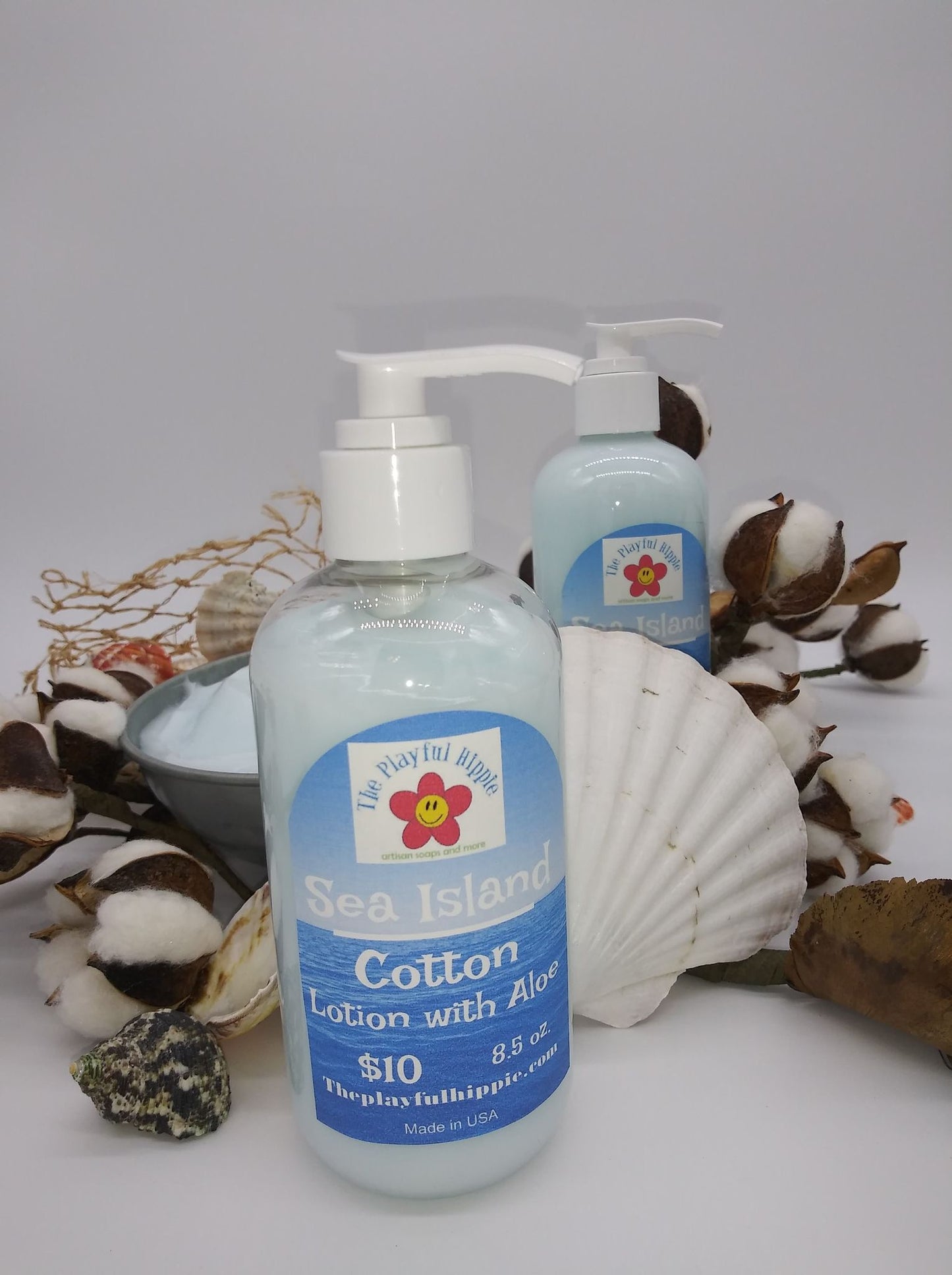 Sea Isle Cotton Lotion with Aloe