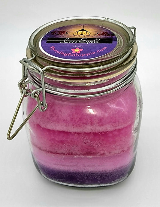 Love Spell Type Fragrance Paraffin Candle