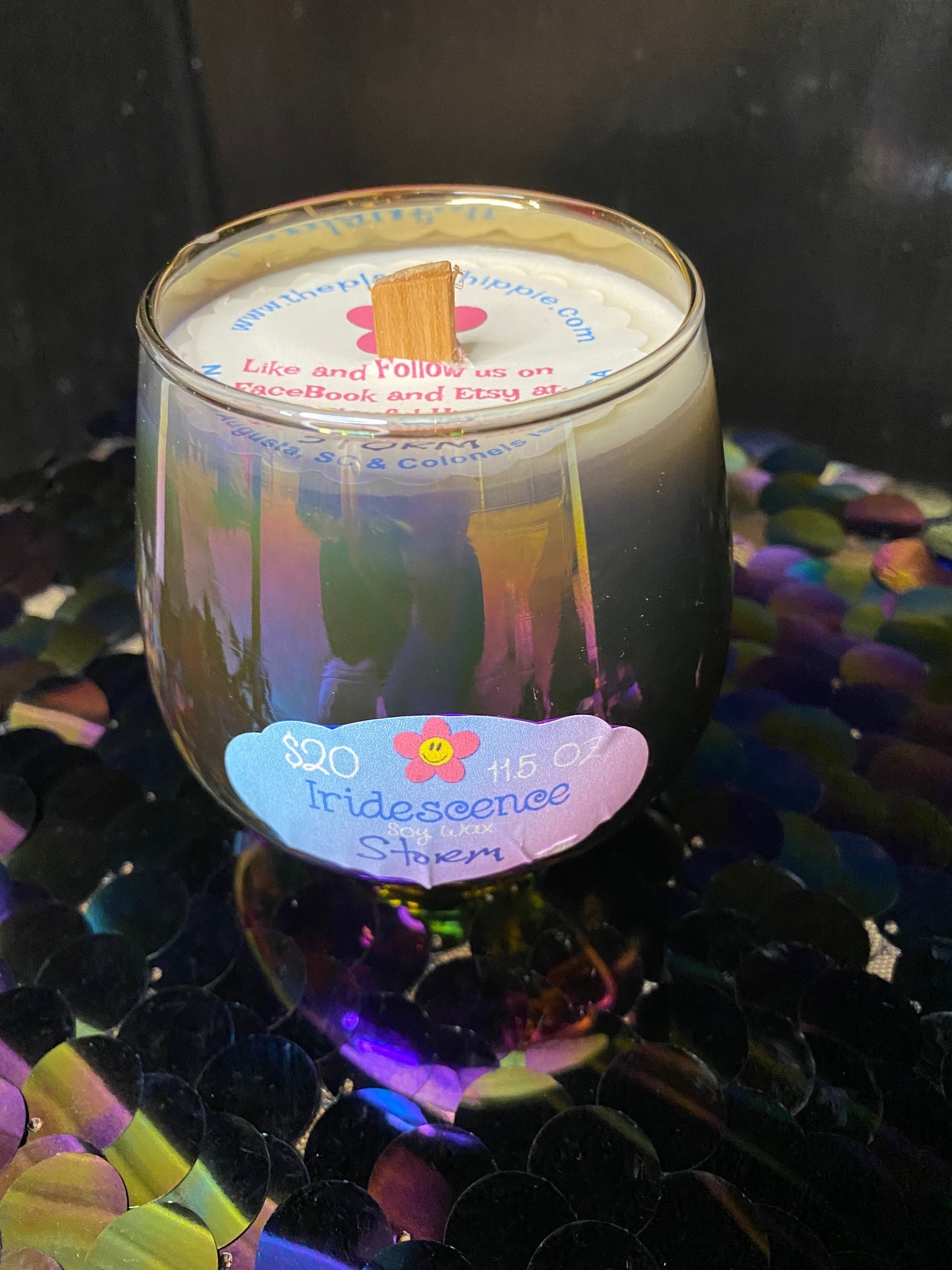 Iridescence Soy Wax Large